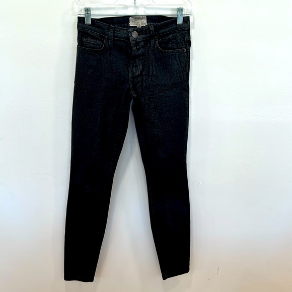 Current Elliott The Ankle Skinny in Trucker Coating Size 25 Condition Good. - Picture 1 of 7